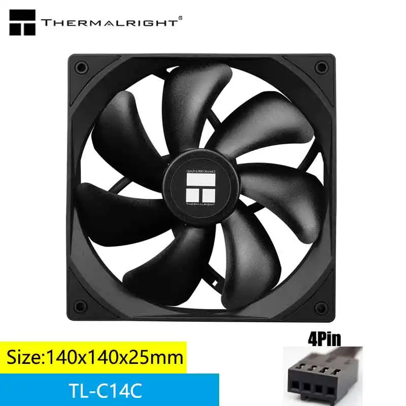 Pc Gaming Lounge - Thermalright TL-C14CW/14C-S 14Cm Kipas Pendingin 5V