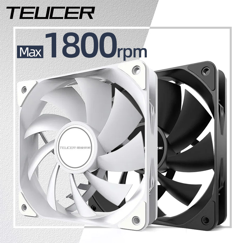 Teucer 12cm kipas sasis PWM ko - Pc Water Cooling ulasan dan harga