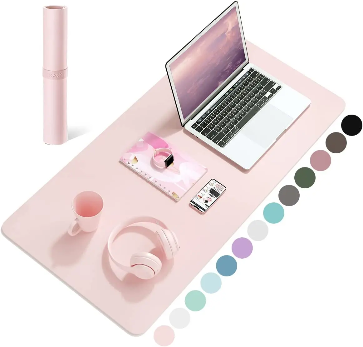 Alas Meja Tahan Air, Alas Mous - Pc Gaming Pink ulasan dan harga