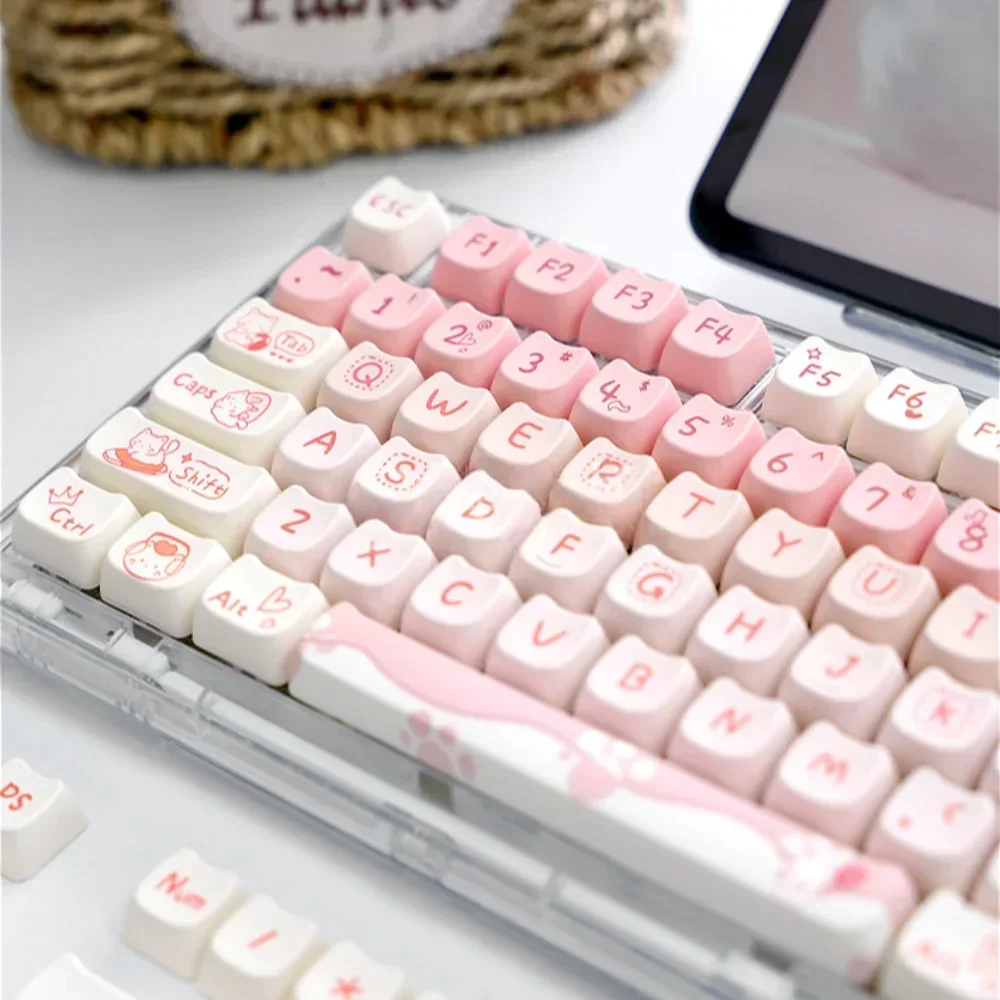 Tutup Tombol Kucing Merah Muda - Pc Gaming Pink ulasan dan harga