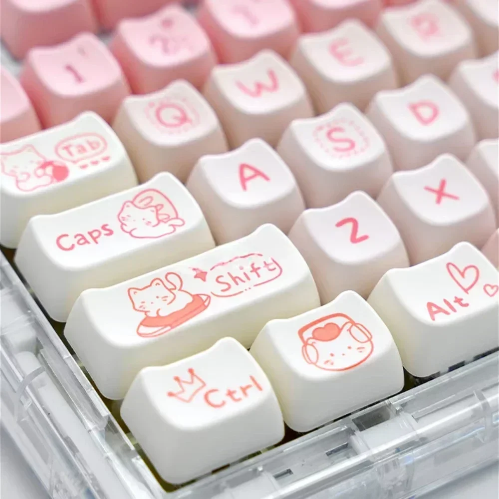 Tutup Tombol Kucing Merah Muda - Pc Gaming Pink ulasan dan harga
