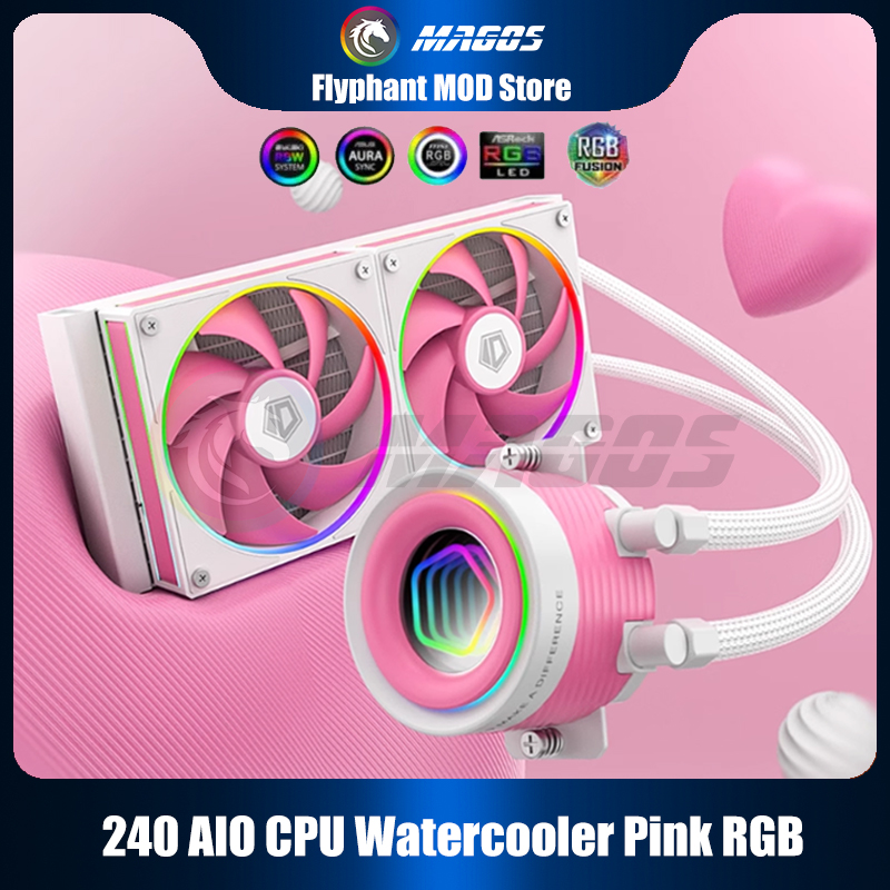 240 AIO CPU Pendingin Air Mera - Pc Water Cooling ulasan dan harga